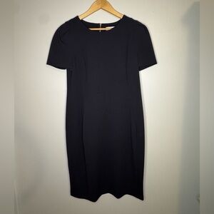 Calvin Klein Classic Black Midi Dress Size 14